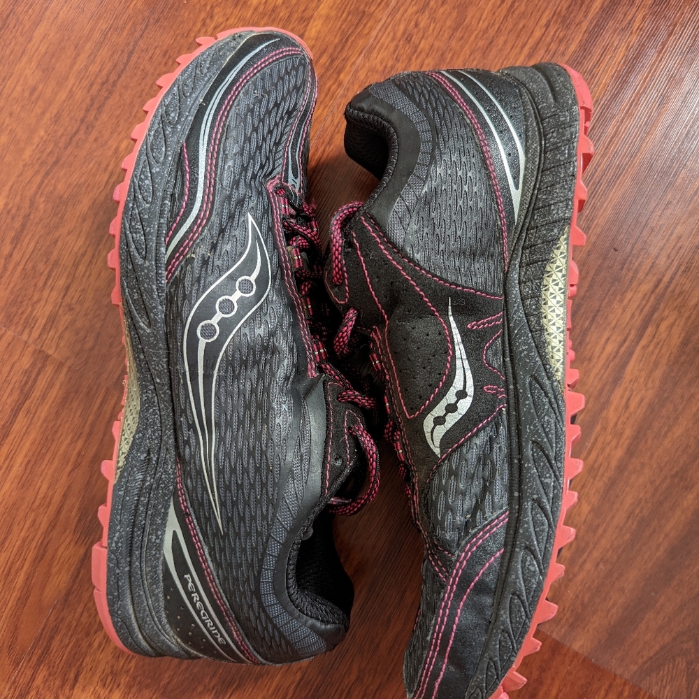 Saucony Peregrine trail running shoes